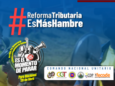 Registro de medios – Rueda de prensa Colombianos nos oponemos a la Reforma Tributaria