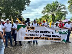 Apoyo y reconocimiento a la UNEB 67 años de lucha y vigencia sindical